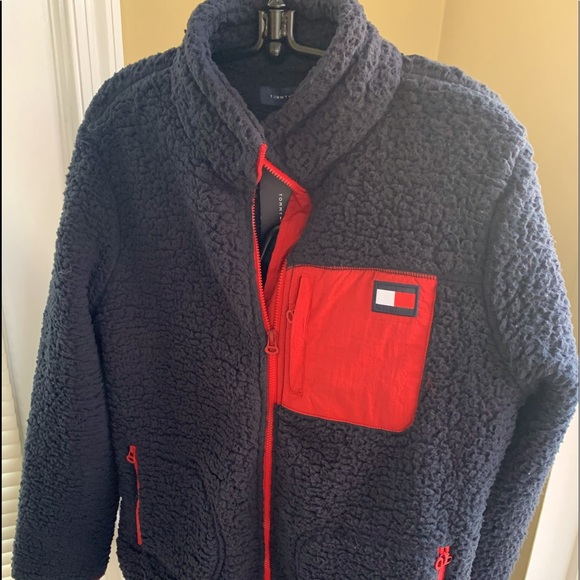 Tommy Hilfiger Jackets & Blazers - Tommy Hilfiger NWT fleece zip-front jacket
